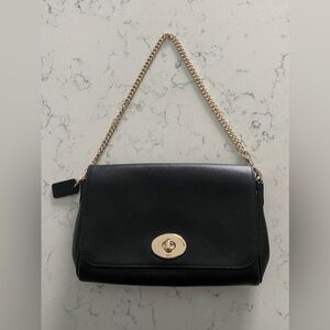 COACH Leather Shoulder Bag